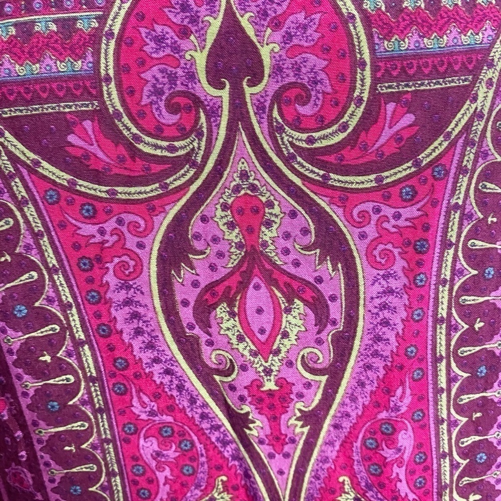 Soft Surroundings Black and Ruby Patchwork Tunic … - image 6